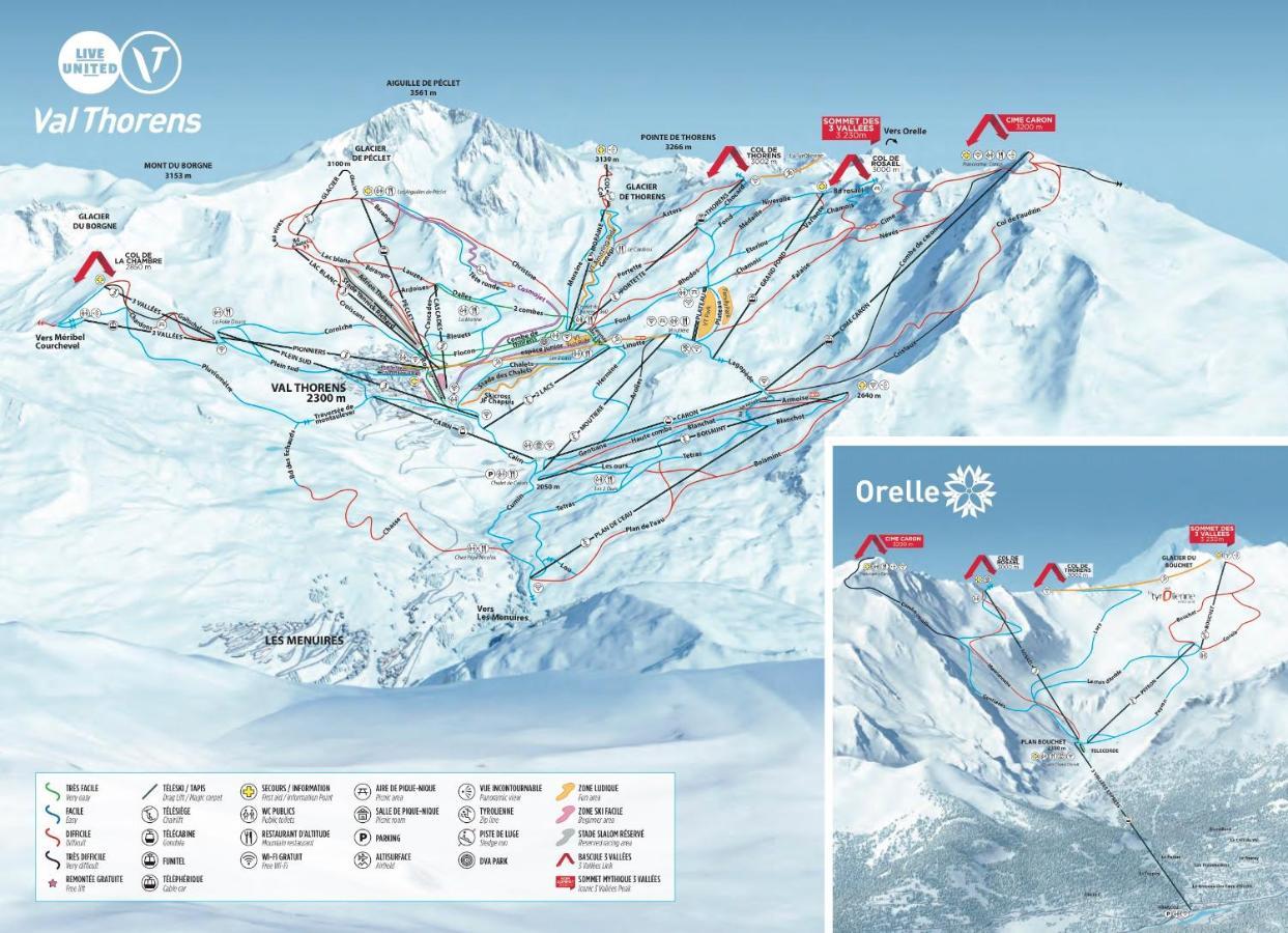 Appartement Orelle Val-Thorens Avec Spa ภายนอก รูปภาพ